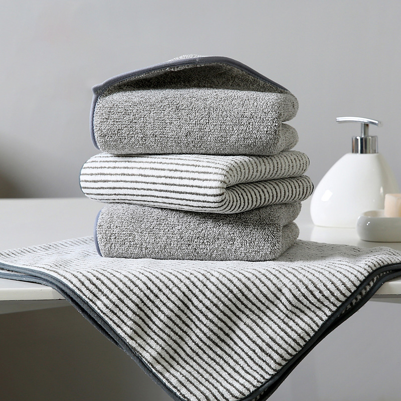 Cheap Antibacterial Bamboo Charcoal Fiber Wipe Head Beauty Dry Hair Towel Embroidered Character Gift Towel Factories, Companies
