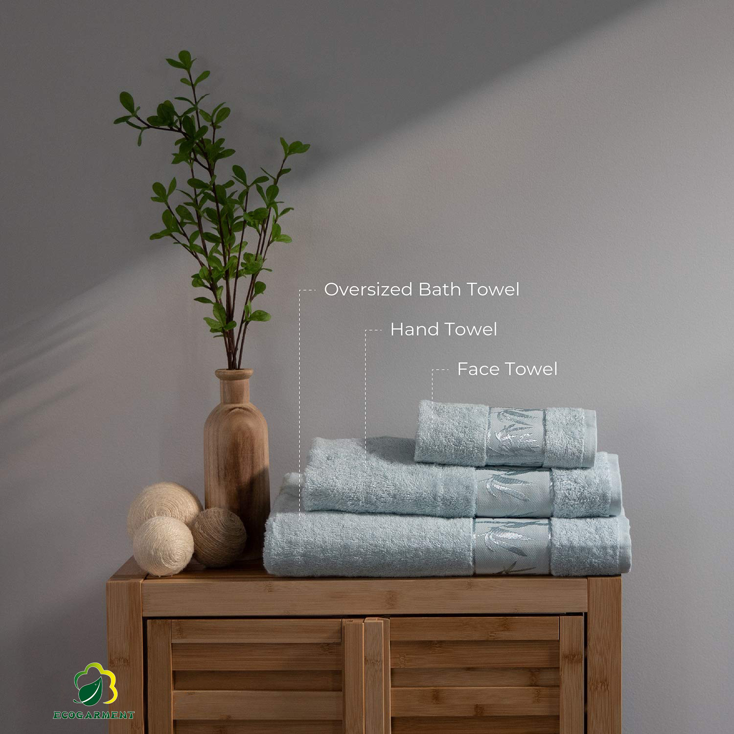 Bamboo Fiber Towel Detail 6