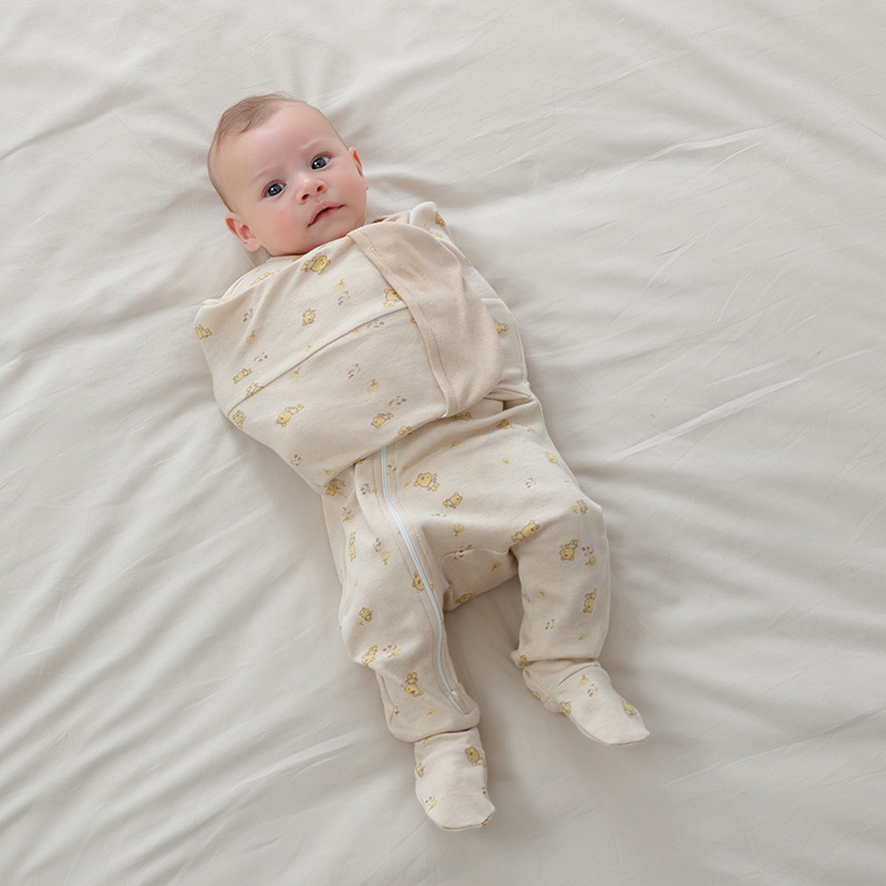 ODM ECOGARMENTS Organic Cotton Baby Anti-startle Thin Wrap Manufacturer, Product