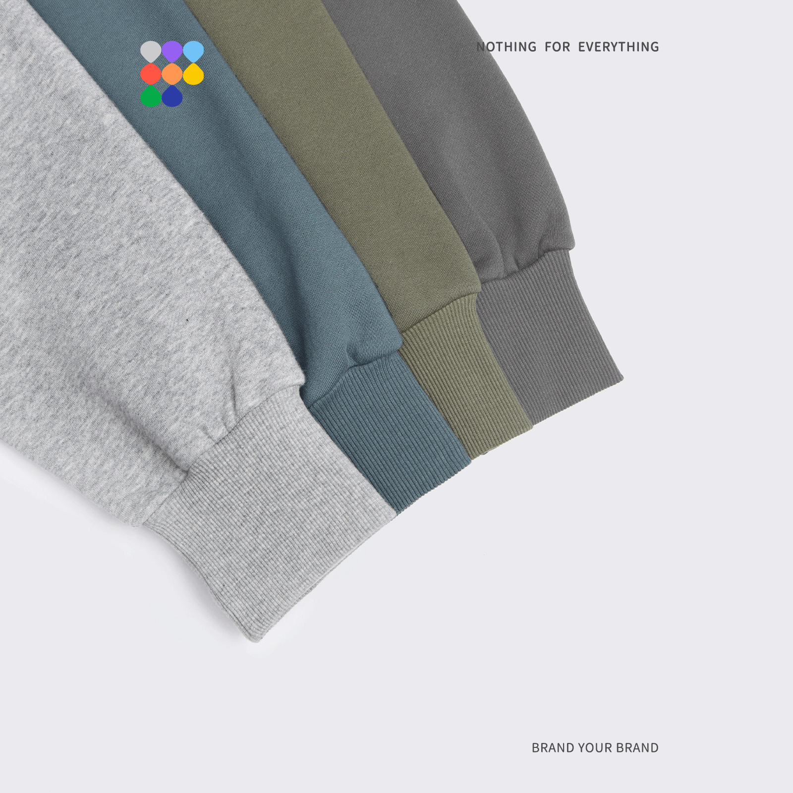High-Quality ECOGARMENTS 350g autumn and winter fleece zippered hooded sweater men's jacket Companies, Products
