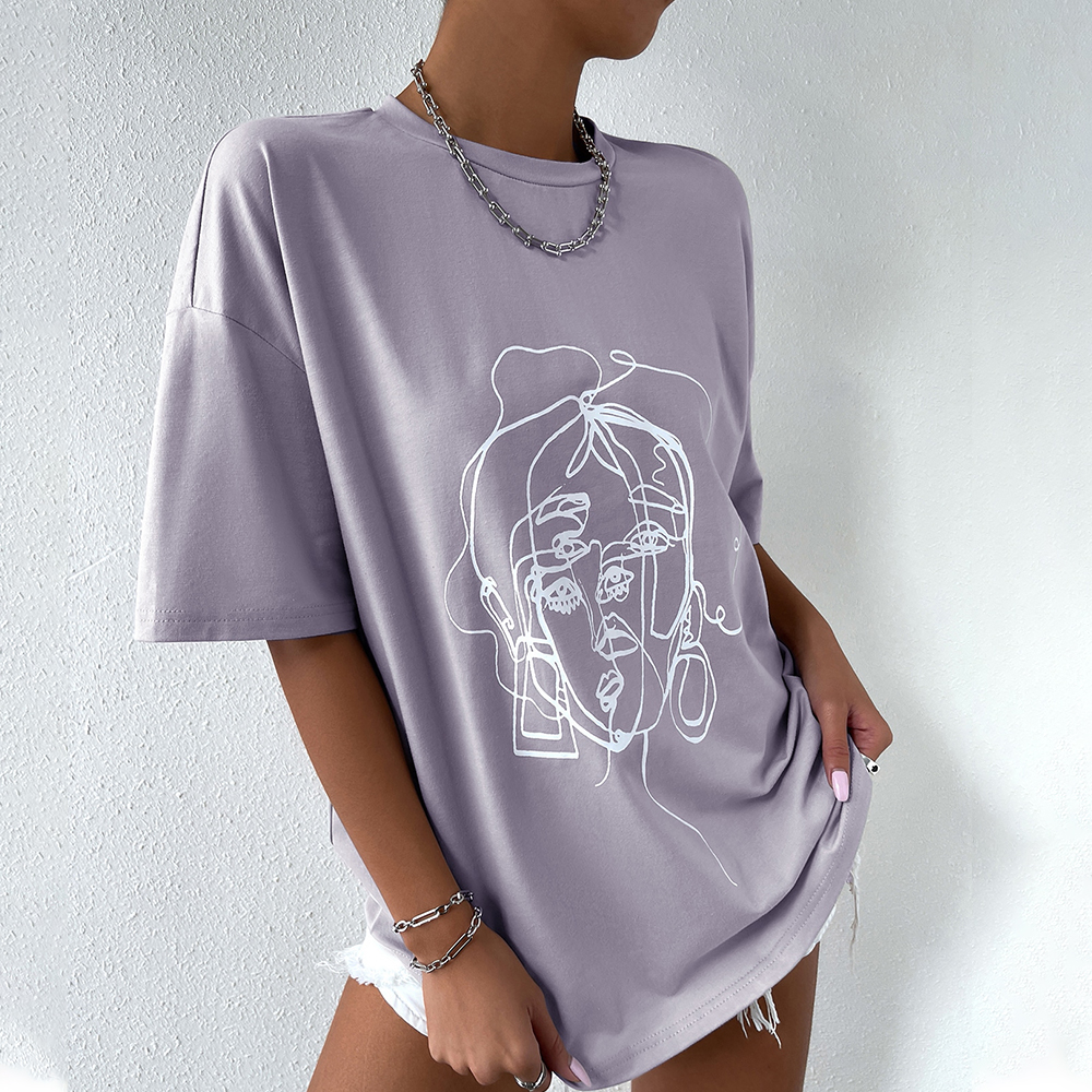 Custom Figure Graphic Drop Shoulder bamboo Tee Manufacturer, Companies