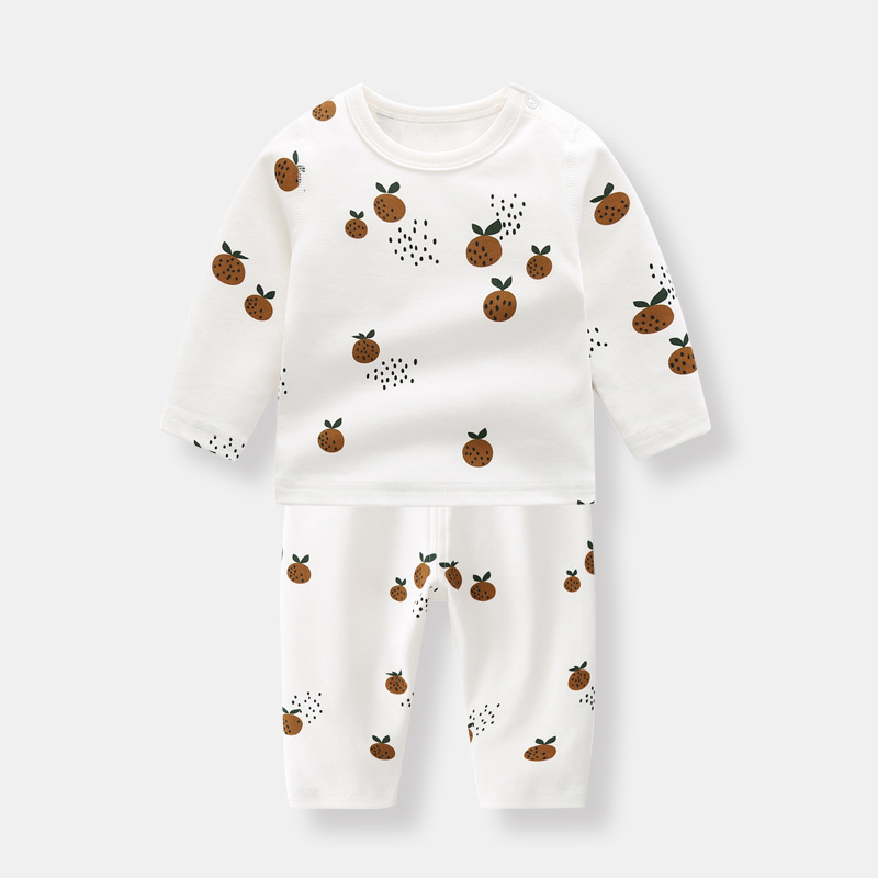 Custom ECOGARMENTS Ins Organic Cotton Newborn Baby Split Pajamas Set Pricelist, Exporter