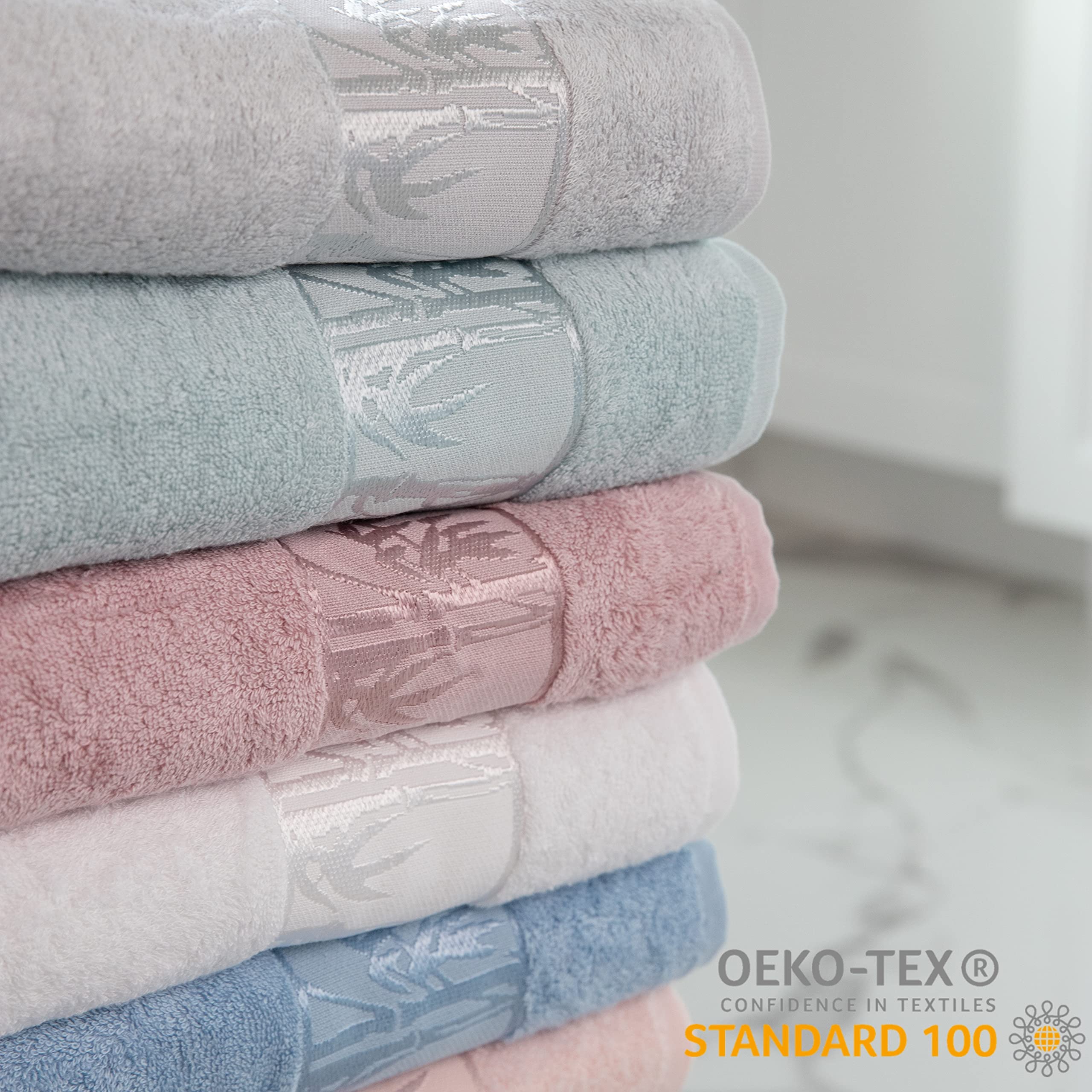 Wholesale Bamboo Towels Set of 3 Extra Large Sustainable Bath Face and Hand Towel for Bathroom Factory, Exporter
