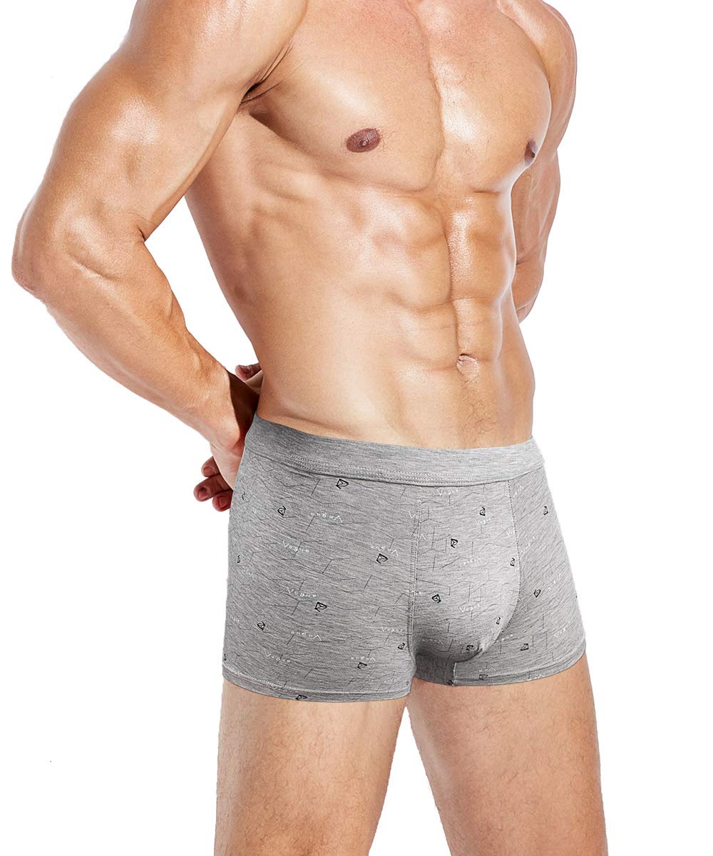 Men's Underwear Soft Bamboo Boxer Briefs (9)
