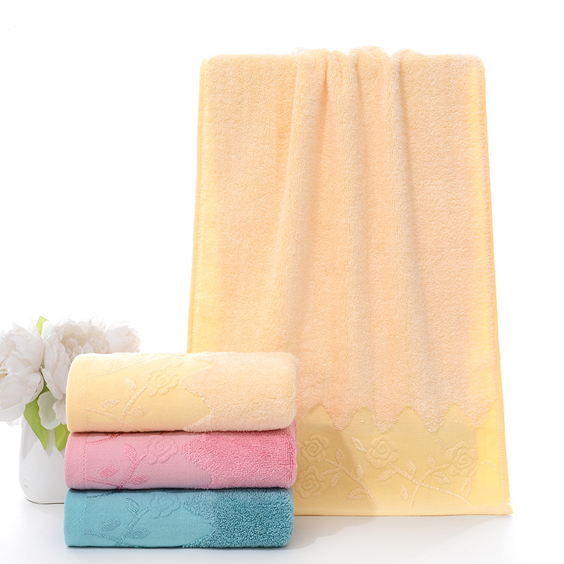 China Bamboo Fiber Gift Welfare Plain Towel Manufacturer, Quotes