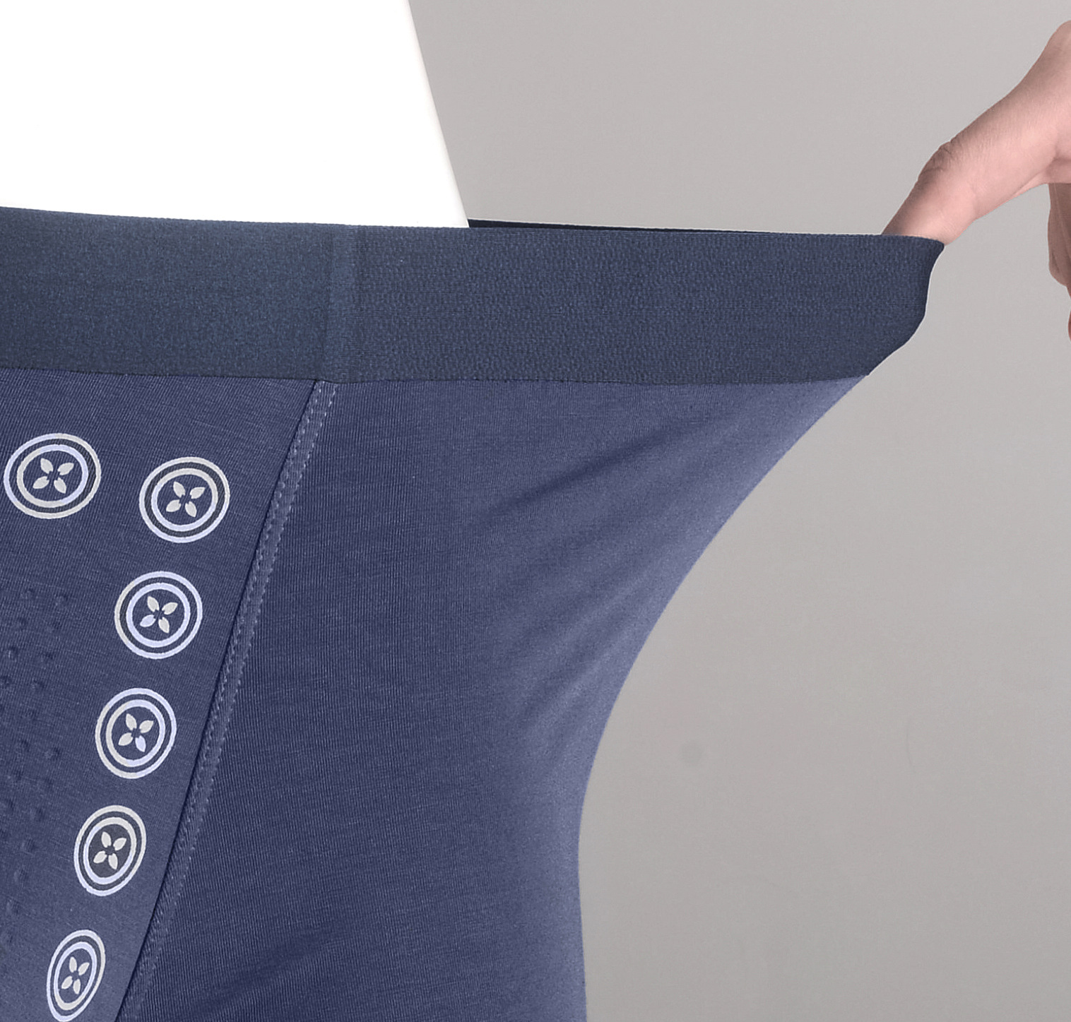High-Quality ECOGARMENTS Negative ion 60S modal breathable men's big size boxer underwear Manufacturers, Supplier