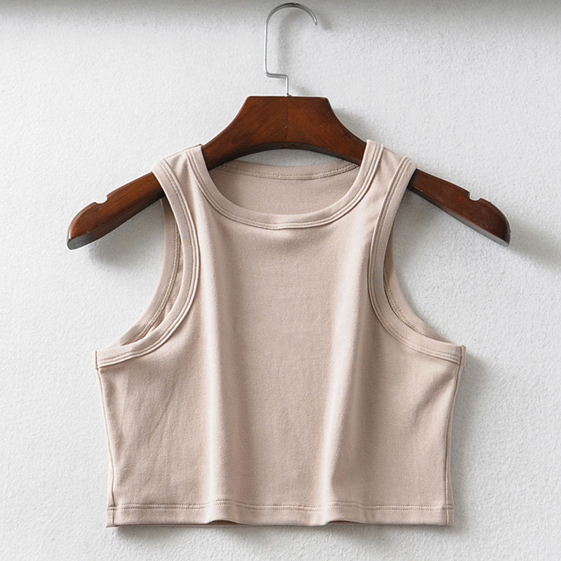Custom Custom Basic Crop Hemp Women Vest Tank Tops Companies, Product