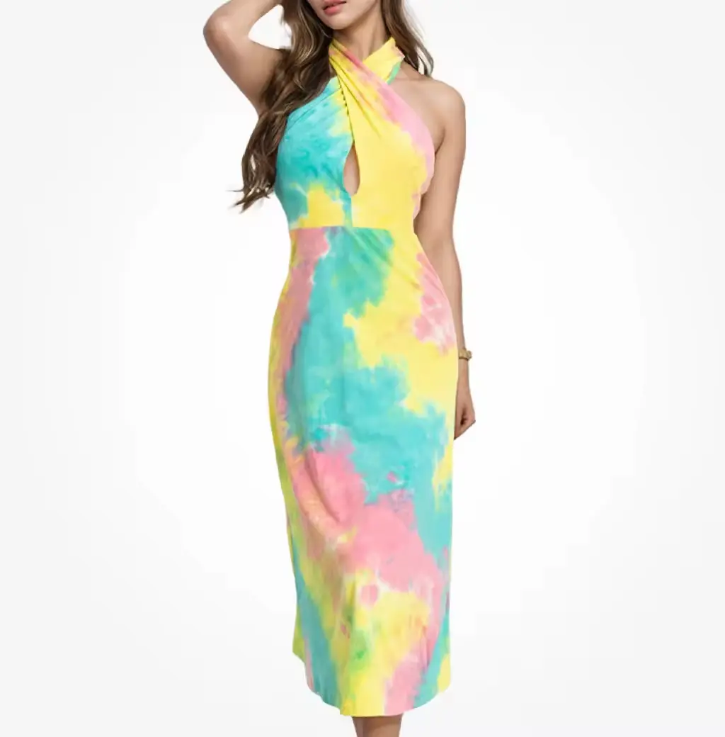 Tie-Dye Dress