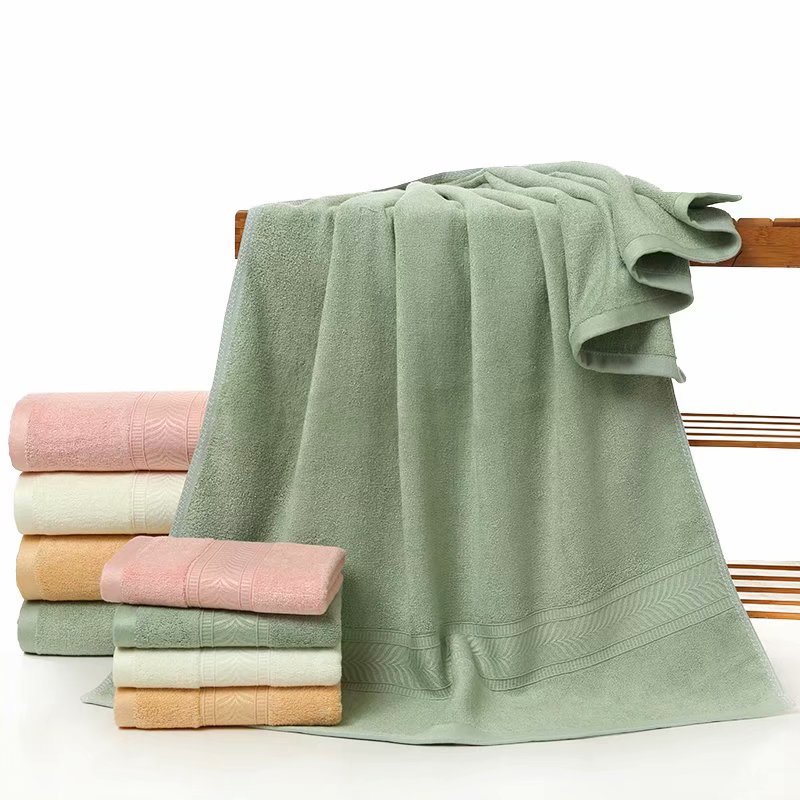 Cheap Supermarket Bamboo Fiber Towel Large Bath Towel Factory, Exporter