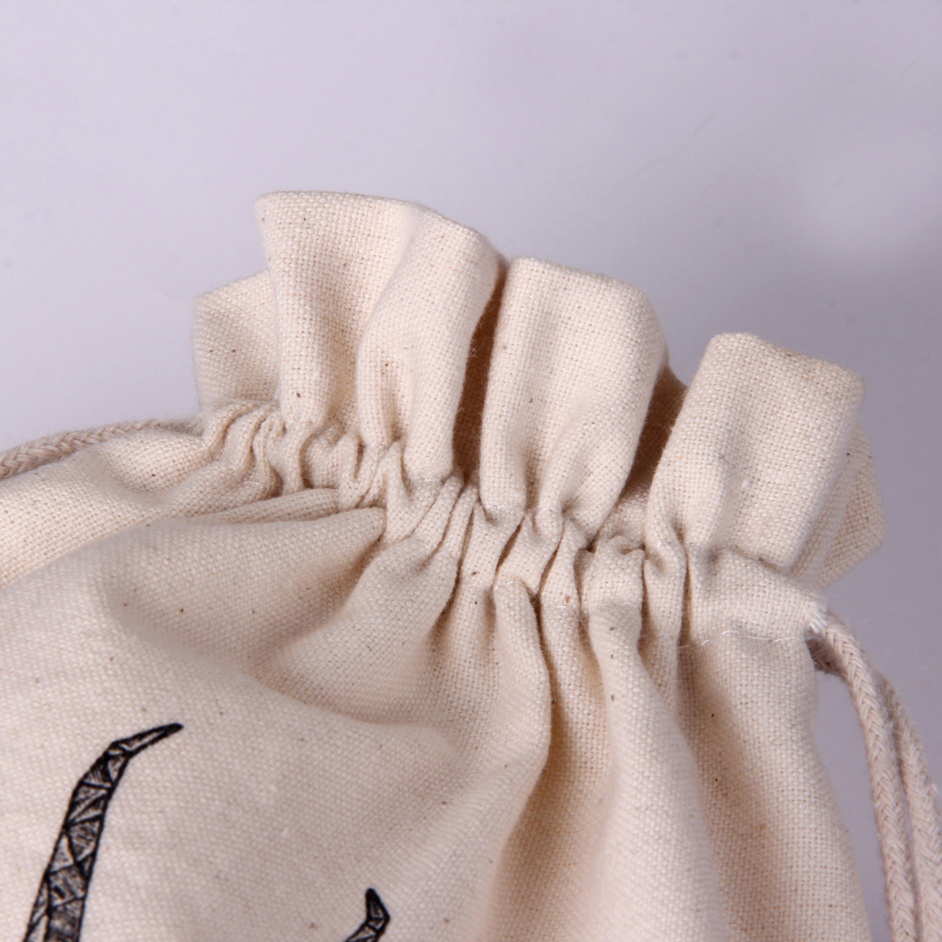 Best Cotton and Linen Custom Logo Drawstring Bags Suppliers, Factories
