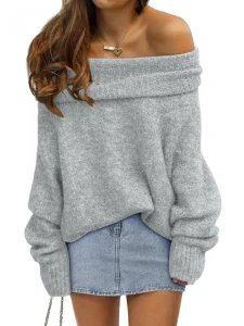Off the Shoulder Sweater