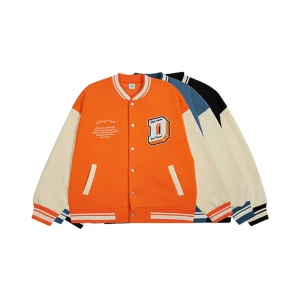 College Towel Embroidered Baseball Uniform Jacket