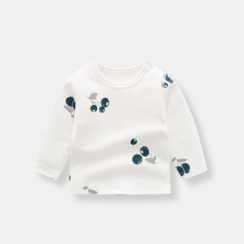Wholesale ECOGARMENTS Organic Cotton Kids Long Sleeve T-Shirt Baby Top Factories, Product