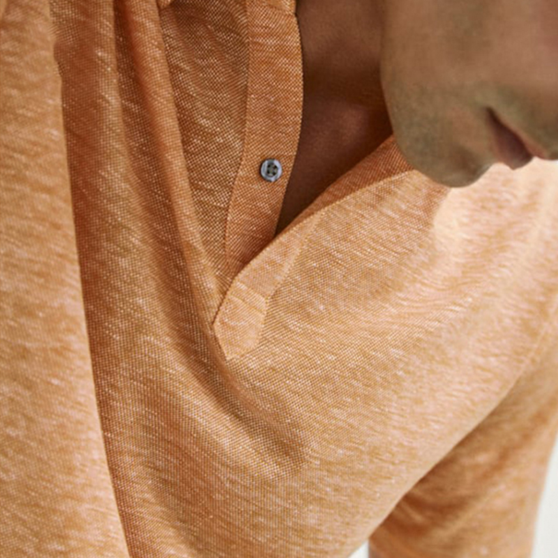 Best Natural Plain Dyed Hemp Eco-friendly Men's Polo Shirt Factories, Products