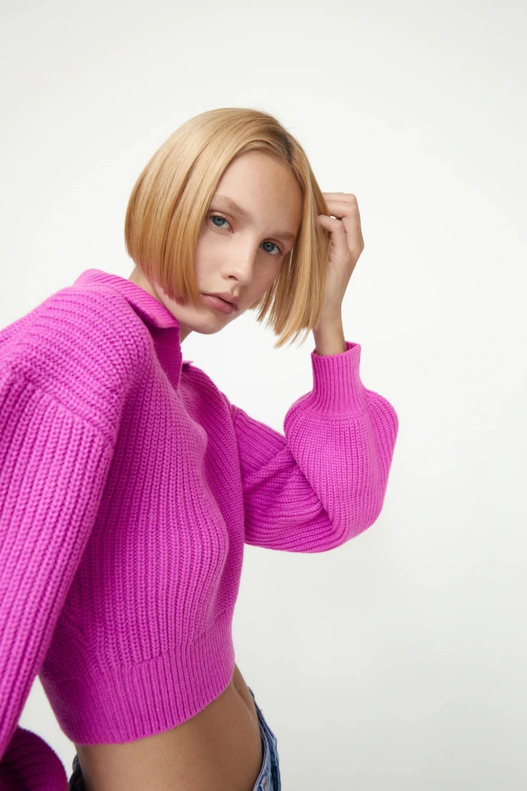 Wholesale ECOGARMENTS Women Fashion Cashmere Sweater Suppliers, Exporter
