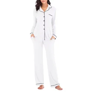 Cheap Extra Large Women's Bamboo Cotton Sleepwear Set