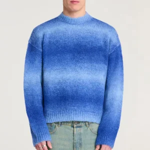 Wholesale Custom LOGO Mohair Sweater Men