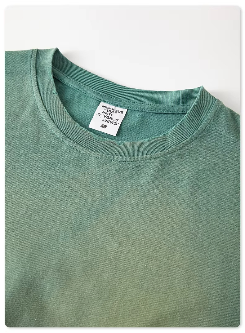 Custom cotton tee for softness and sustainability