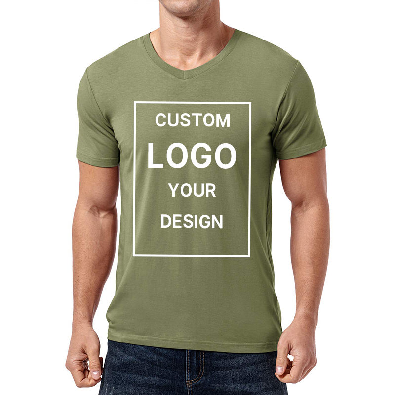 OEM Men's 95%Bamboo 5%spandex T-Shirts V neck Undershirt Print Logo For summer  tops Plus Size Tee Suppliers, Quotes