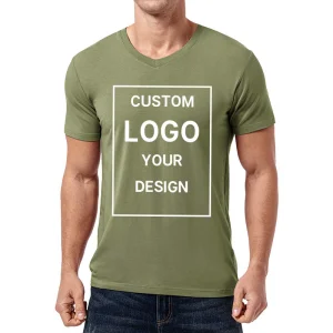 OEM Men's 95%Bamboo 5%spandex T-Shirts V neck Undershirt Print Logo For summer  tops Plus Size Tee Suppliers, Quotes
