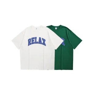 OEM ECOGARMENTS 265g suede foam letters cityboy short-sleeved T-shirt