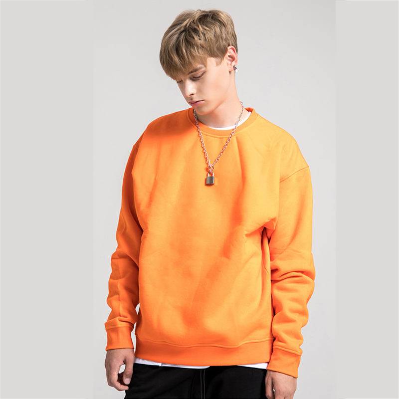 Custom ECOGARMENTS High Quality Unisex Thick Bamboo Cotton Fleece Crewneck Pullover  Sweatshirt Exporter, Exporters