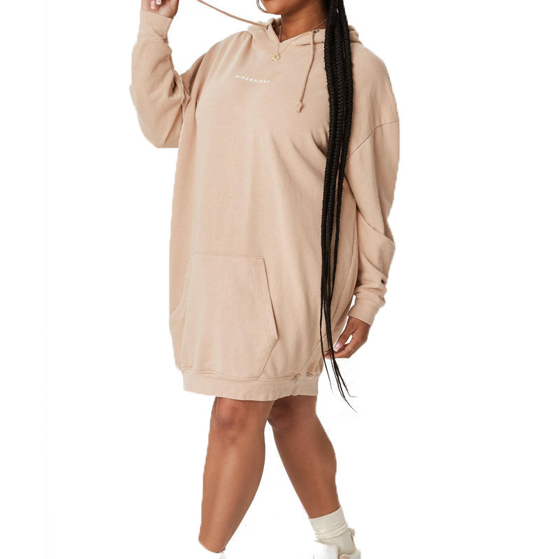 ODM ECOGARMENTS ECOGARMENTS Oversized Custom Logo Long Sleeve Women's Hoodies Dress Company, Companies