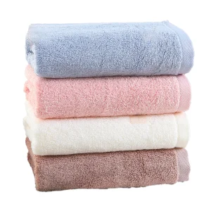 China Natural Bamboo Fiber Antibacterial Towel