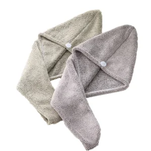 Bamboo Charcoal Fiber Hair Drying Cap