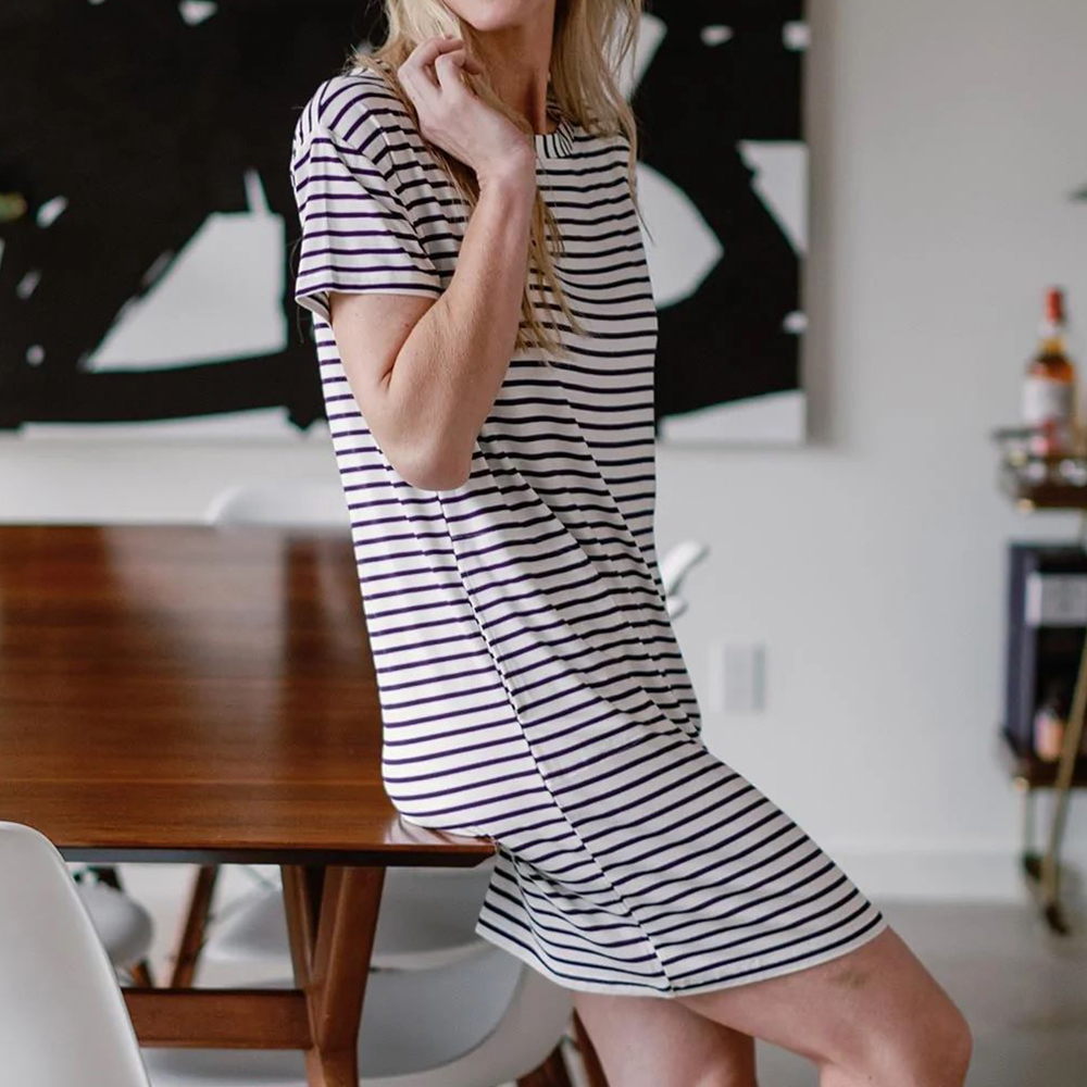 CE Certification T-SHIRT BAMBOO SHIFT DRESS Manufacturer, Manufacturers