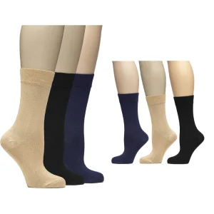 Wholesale ECOGARMENTS Bamboo Women Socks, Soft Thin Crew Socks for Trouser, Dress, Business, Casual Supplier, Products