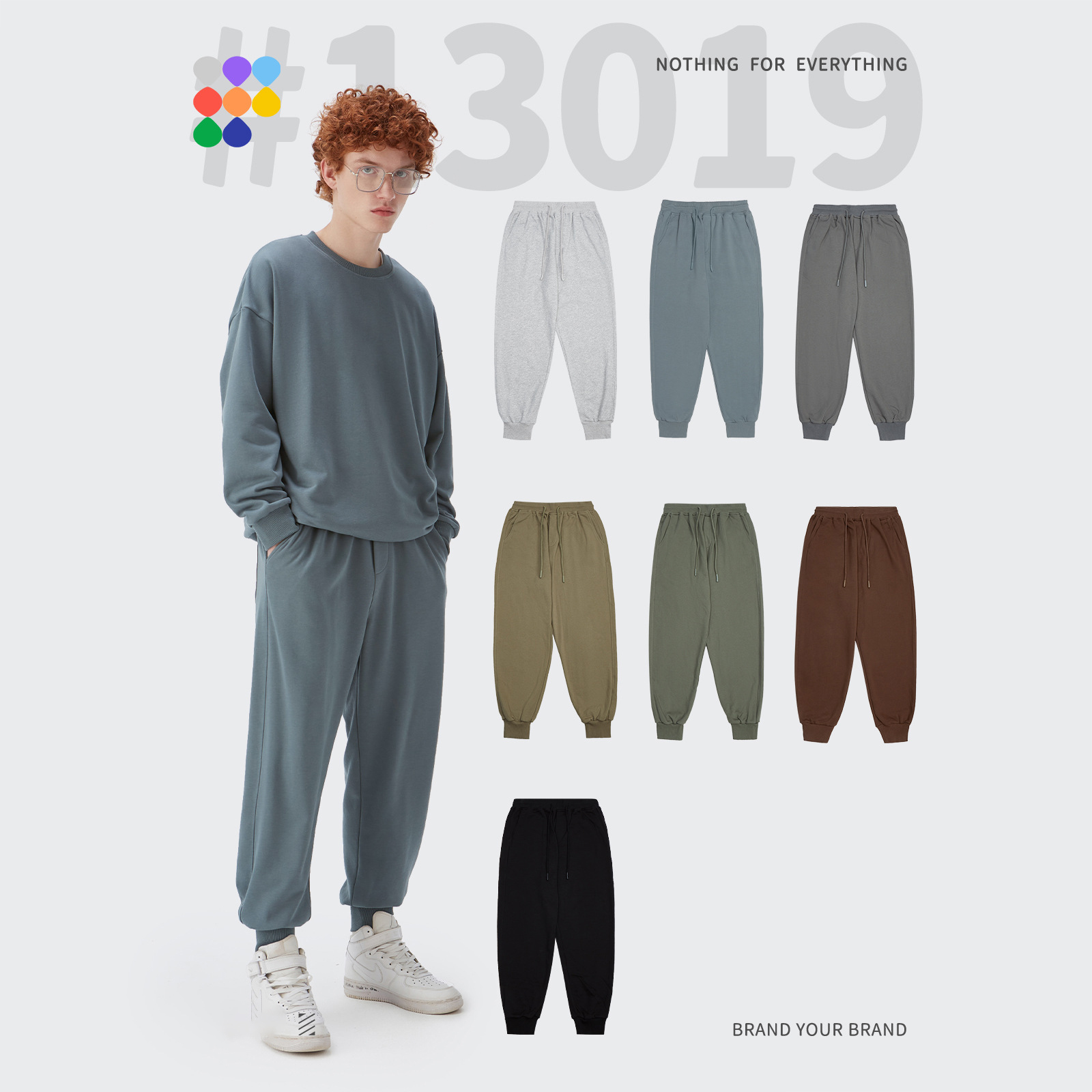 Cheap 330g terry street fashion brand sports long sweatpants for men Exporter, Service