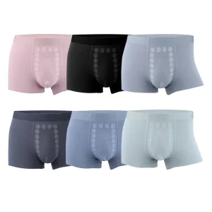 High-Quality ECOGARMENTS Negative ion 60S modal breathable men's big size boxer underwear Manufacturers, Supplier