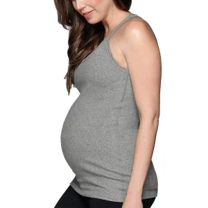 Pregnant Clothing Bamboo Cotton Maternity Tank Top