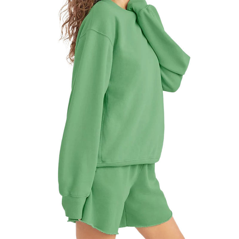 China ECOGARMENTS Cozy Fleece French Terry Sweatshirt & Sweatpant Sets Quotes, Products