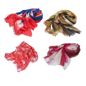 High-Quality ECOGARMENTS Bamboo Fiber Print Sunscreen Multifunctional Scarf Suppliers, Product