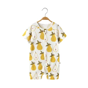 China ECOGARMENTS Organic Cotton Summer Newborn Baby Romper Quotes, Companies