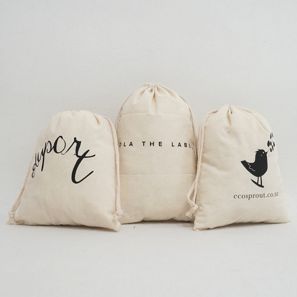 Best Cotton and Linen Custom Logo Drawstring Bags Suppliers, Factories