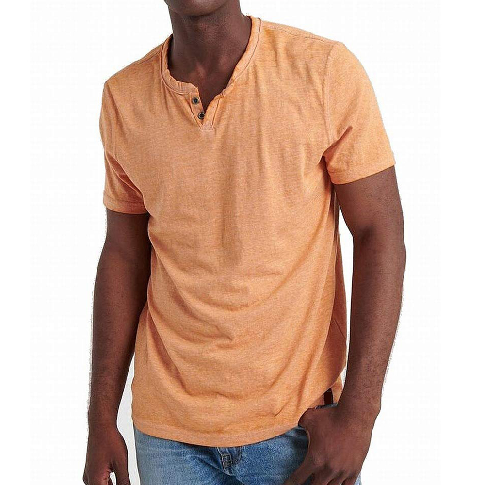 OEM Men's Burnout Notch Neck Tee Shirt Companies, Products
