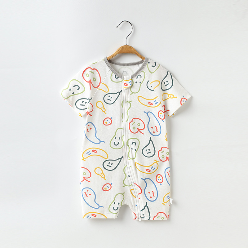 China ECOGARMENTS Organic Cotton Summer Newborn Baby Romper Quotes, Companies