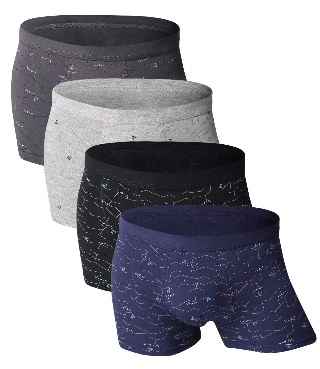 Men's Underwear Soft Bamboo Boxer Briefs (8)