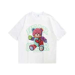High-Quality ECOGARMENTS Rainbow Plush Bear T-Shirt Hamburg