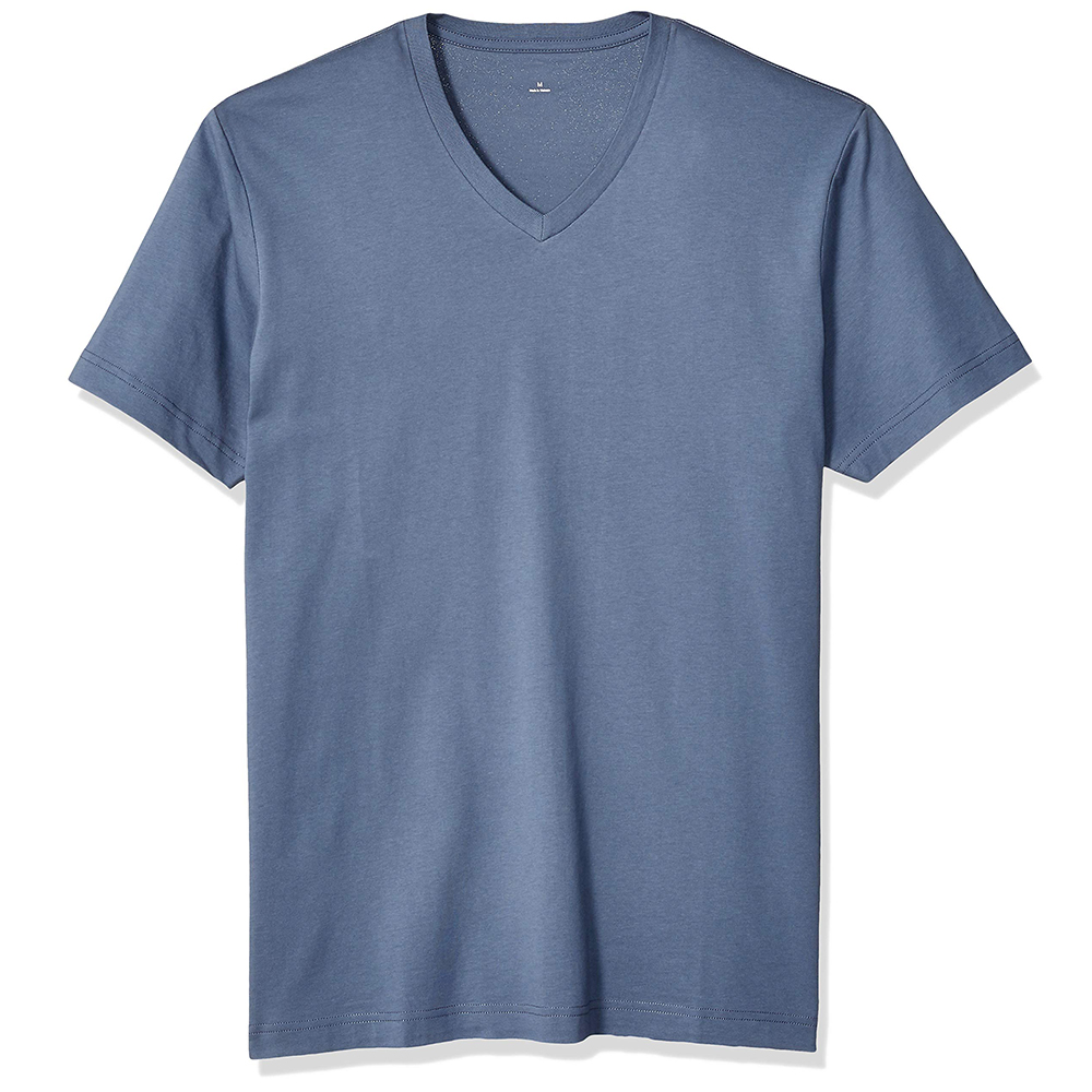 Custom Men's Short-Sleeve V-Neck Cotton T-Shirt Suppliers, Companies