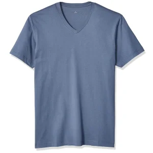 Custom Men's V-Neck Cotton T-Shirt
