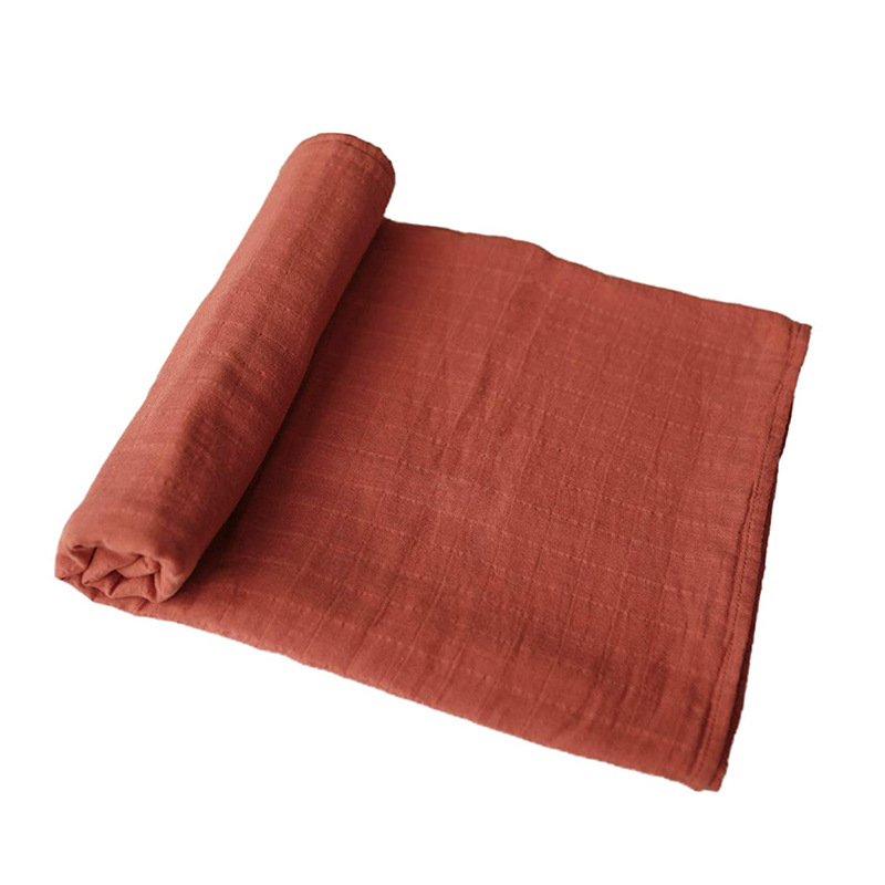 High-Quality Unisex Neutral Bamboo Muslin Baby Swaddle Blanket Companies, Service