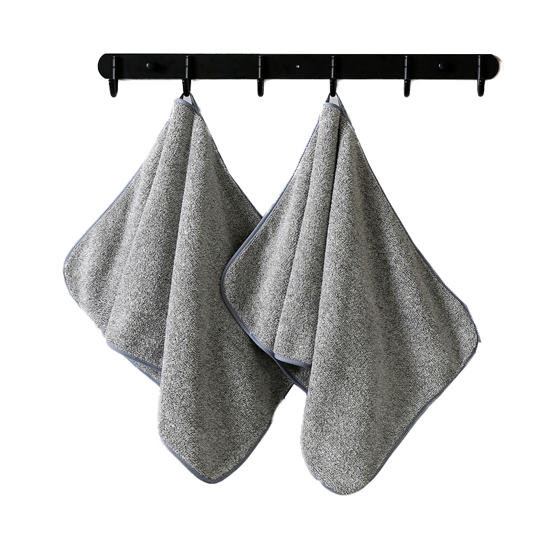 Cheap Antibacterial Bamboo Charcoal Fiber Wipe Head Beauty Dry Hair Towel Embroidered Character Gift Towel Factories, Companies