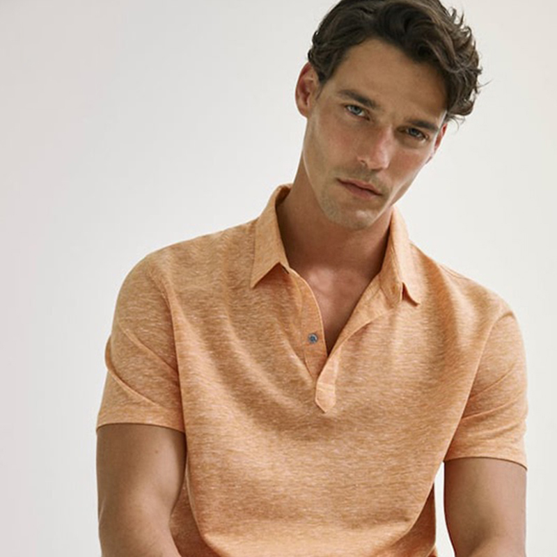 Best Natural Plain Dyed Hemp Eco-friendly Men's Polo Shirt Factories, Products
