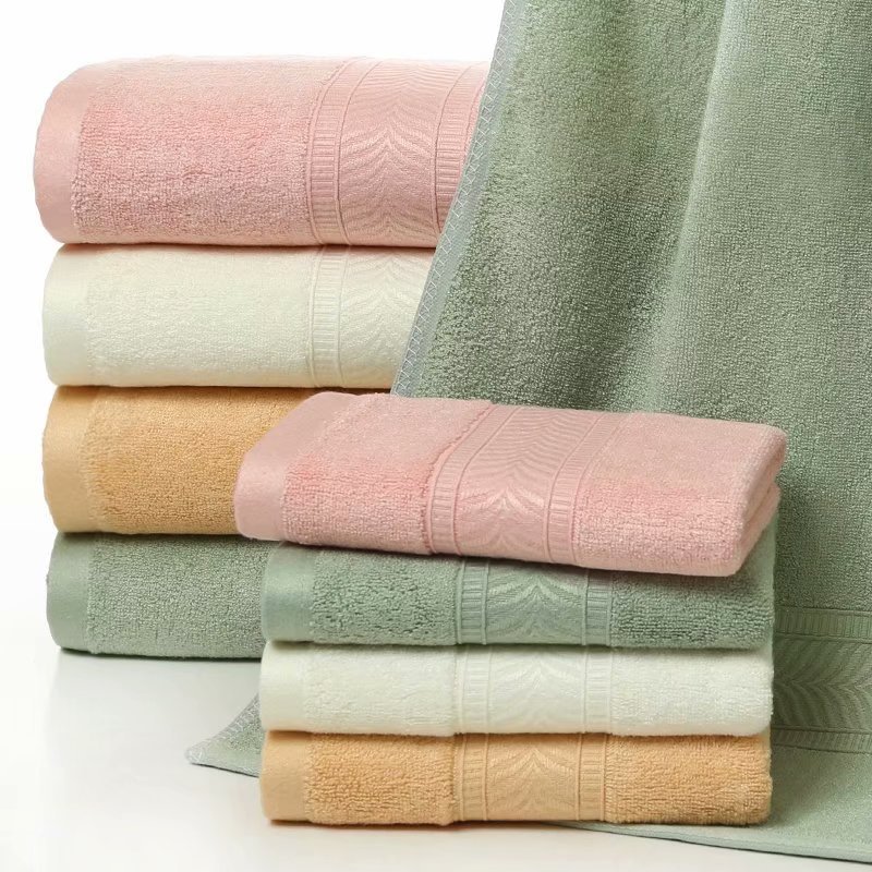 Cheap Supermarket Bamboo Fiber Towel Large Bath Towel Factory, Exporter