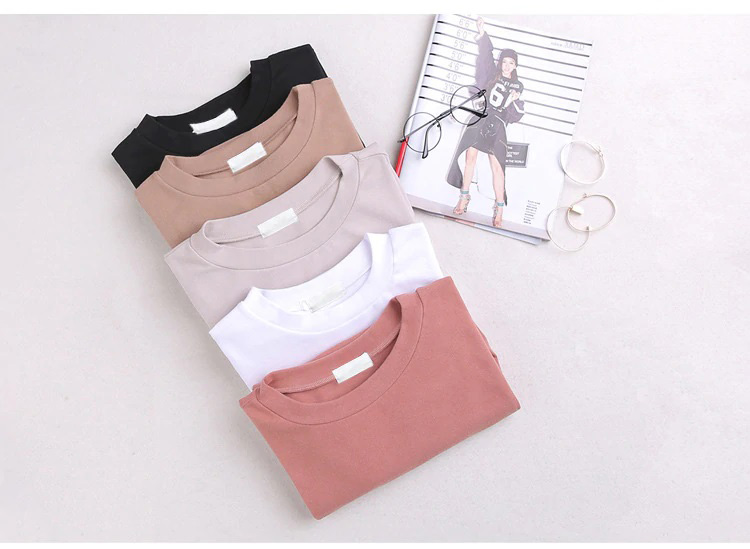 Custom Summer Blank Oversized Jersey Hemp organic Cotton  Short Sleeves  T shirts for Women Pricelist, Product