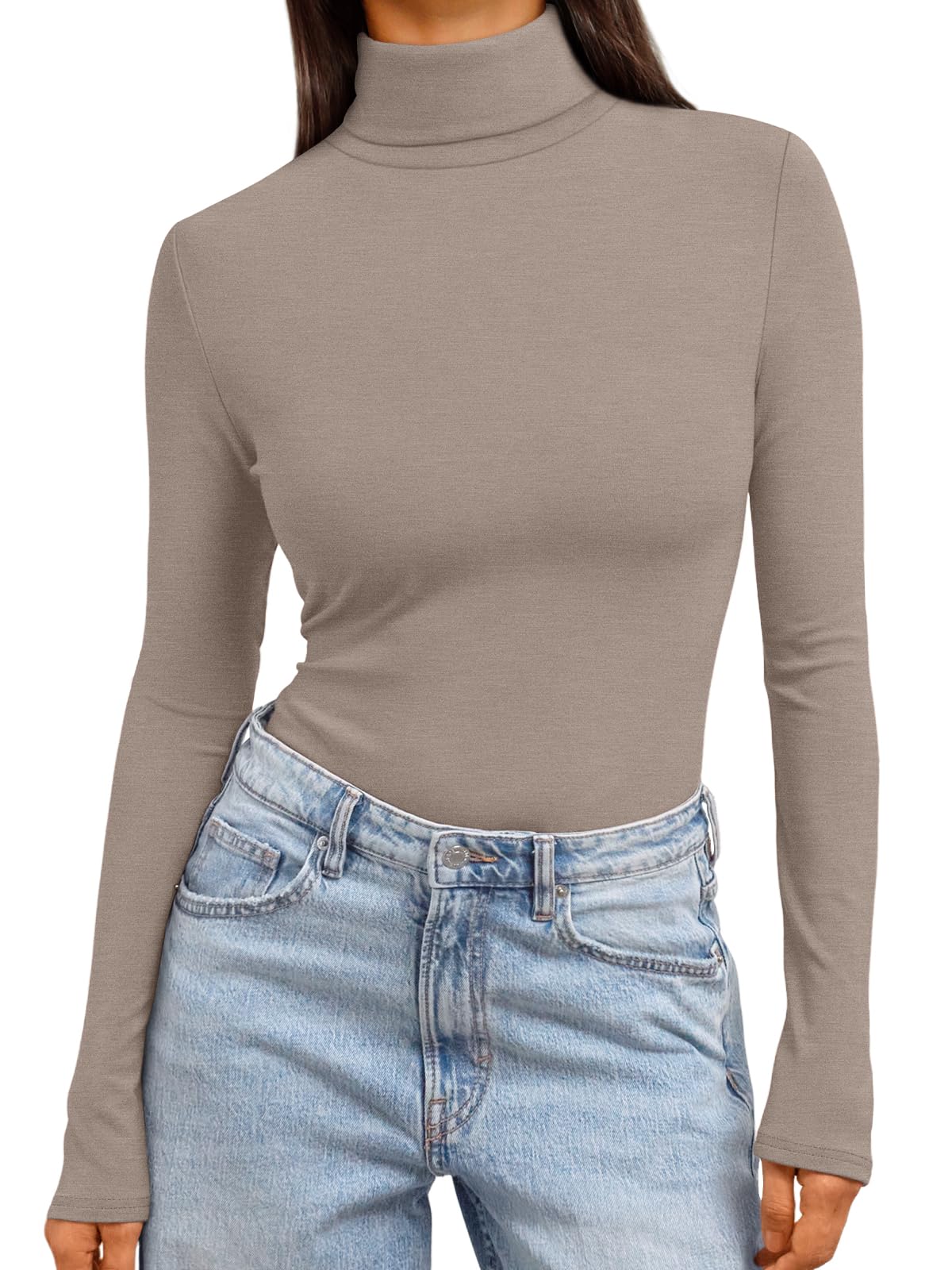 High-Quality Women's High Neck Sweater Underwear Long Sleeve Shirt Autumn Sweater Fashion Basic Warm Underwear Top Winter Clothing Suppliers, Exporter